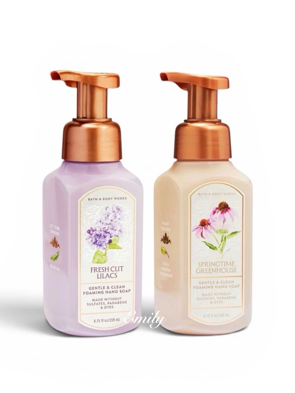Bath & Body Works SPRINGTIME
Foaming Hand Soap Collection Set Bundle
8.75 oz NEW